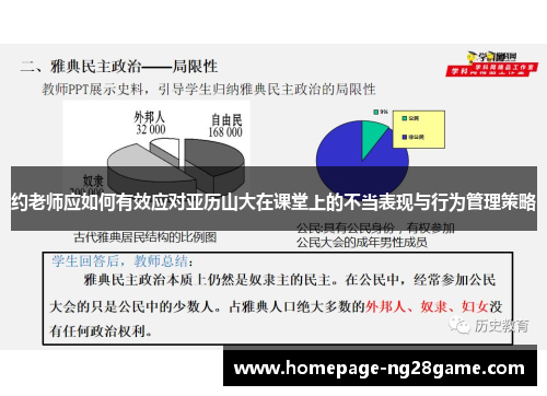 约老师应如何有效应对亚历山大在课堂上的不当表现与行为管理策略
